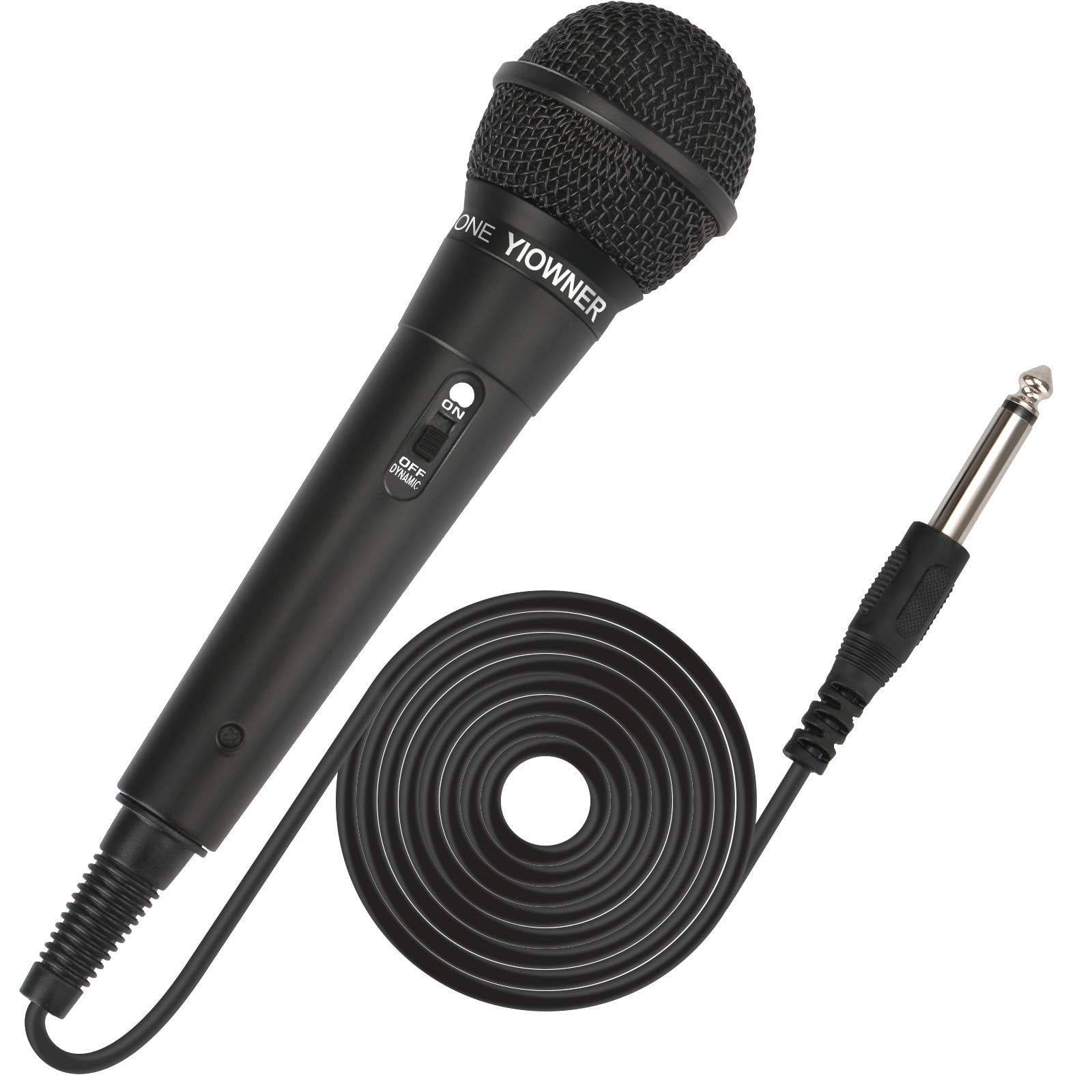 YIOWNER Wired Microphone, Karaoke Microphone, Handheld Microphone for