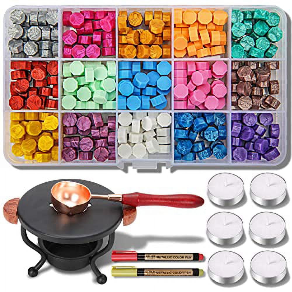 Electric Wax Seal Warmer Wax Seal Stamp Kit With Furnace Spoon For Letter Sealing  Wax Melting Wax Seal Sticks Wax Beads Melting - AliExpress