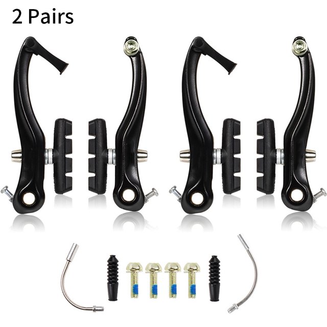 YIQH 2 Pair Bicycle V Brake Caliper Set Cantilever MTB Bike Linear Pull