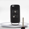 thumbnail image 1 of YIQIXIN 2 Button Flip Key Cover For Mercedes C CL S SL SLK ML Benz W168 W124 W202 W203 B200 A160 E113 A C E Replacement Shell, 1 of 7