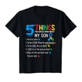 thumbnail image 1 of YISAN Autistic Son Autism Awareness Support For Mom Dad Parents T-Shirt-S, 1 of 1