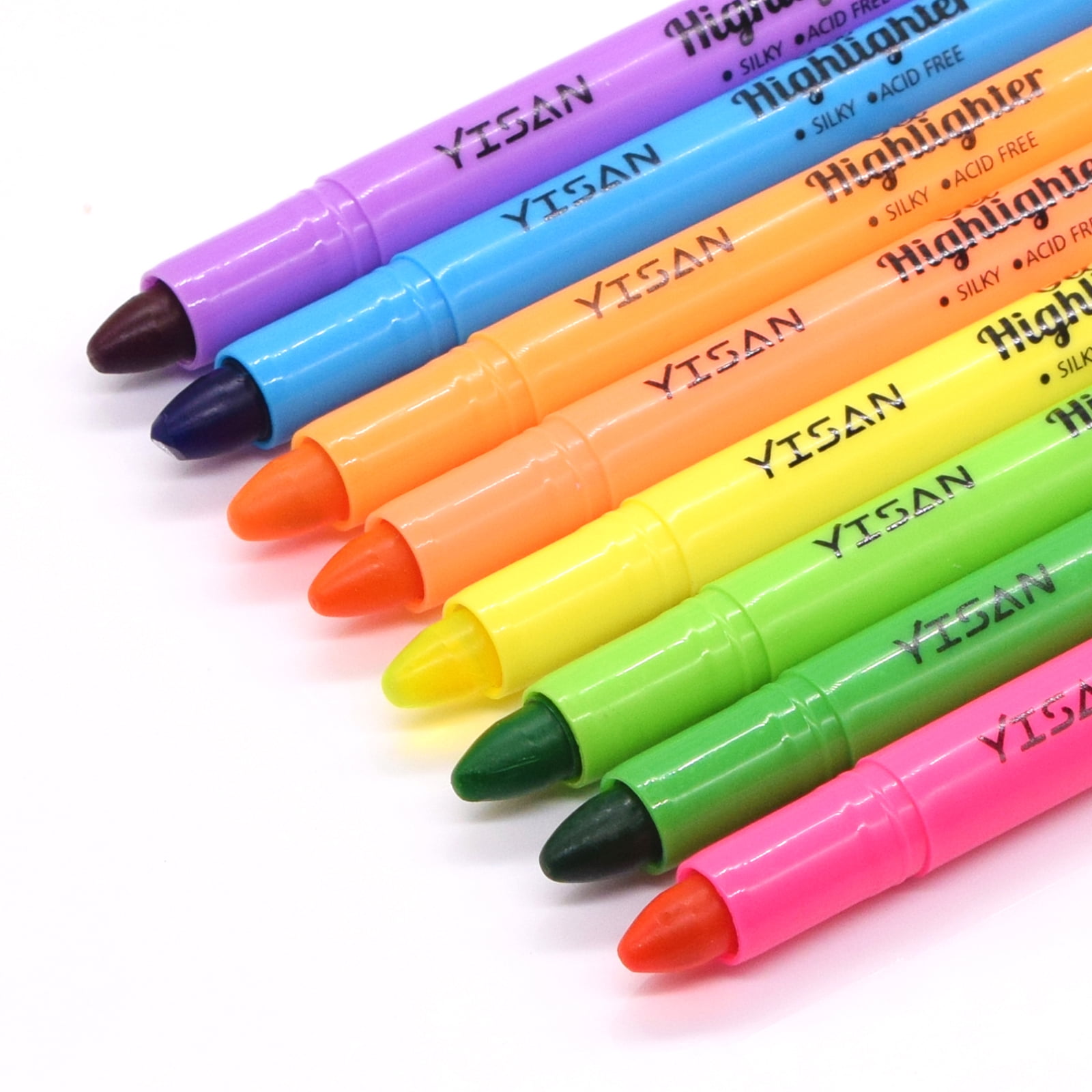 ZEYAR Highlighters, Dual Tips Marker Pen, Chisel and Fine Tips, 6 Macaron  Colors, Water Based, Assorted Colors, Quick Dry (6 Macaron Colors) 