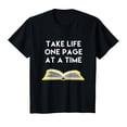 thumbnail image 1 of YISAN Book Lover Reading Teacher Bookworm Librarian Book Club T-Shirt-XS, 1 of 1