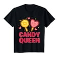 thumbnail image 1 of YISAN Fun Candy Lollipop Lover Sweet Tooth Women Cool Candy Queen T-Shirt-3XL, 1 of 1