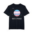 thumbnail image 1 of YISAN Funny LGBTQ Transgender Moon Trans Pride Flag Gift Men Women T-Shirt-M, 1 of 1
