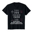 thumbnail image 1 of YISAN Funny Math gift for Teen Girls Tween Women Teacher College T-Shirt-2XL, 1 of 1