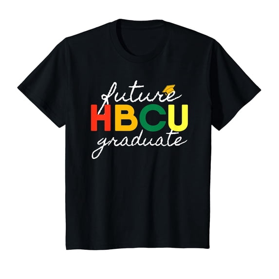 YISAN Future HBCU African American College Student Graduation T-Shirt-M