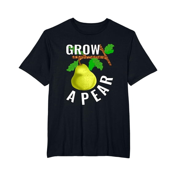 YISAN Grow a pear cute harvest design for fruit lover T-Shirt-5XL