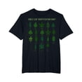 thumbnail image 1 of YISAN Leaf Chart Botanical Natural Plant Green Leaf T-Shirt-3XL, 1 of 1