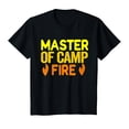 thumbnail image 1 of YISAN Master of the Campfire Camping Shirt Vintage Camper T-Shirt-XS, 1 of 1