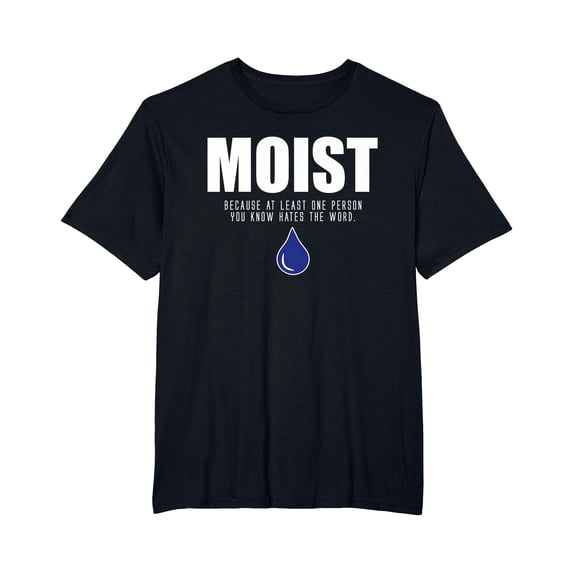 YISAN Moist T-Shirt - Popular Adult Humor T-Shirts-2XL
