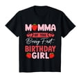 thumbnail image 1 of YISAN Momma of The Berry First Birthday Girl Sweet Strawberry T-Shirt-S, 1 of 1