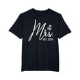 thumbnail image 1 of YISAN Mrs. Est. 2024 Just Married Wedding Wife Mr & Mrs Couple T-Shirt-5XL, 1 of 1