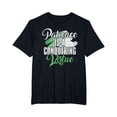 thumbnail image 1 of YISAN Patience Is A Conquering Virtue Medieval Renaissance Tee T-Shirt-M, 1 of 1