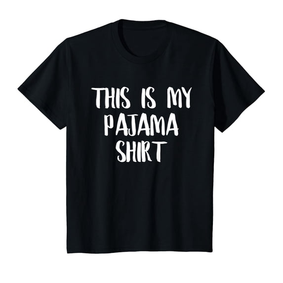 YISAN This Is My Pajama Shirt - Funny Quote PJ T-Shirt-2XL