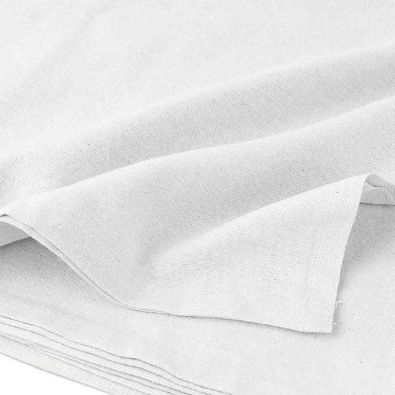 YISIGE-Hospital Blankets Twin Size, 100% Cotton Lightweight General Hospital Blanket 90x70 Inches (White)