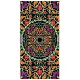 thumbnail image 1 of YISUEMI Colorful Mandala Flowers Vines Beach Towel Oversized 36"x72" Quick Dry Sand Free Beach Towels Soft Lightweight Microfiber Towels for Swim Pool Camping Travel, 1 of 5