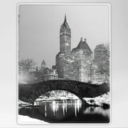 YISUMEI 50" x 80" Blanket Throw Comfort Thin Soft Air Conditioning NYC - Central Park, 1961