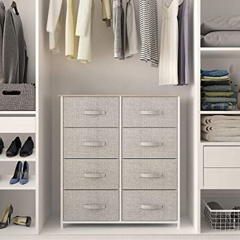 Yitahome  8 Drawer Household Storage Tower Cool Gray