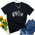 thumbnail image 1 of YITAN Women Cute Tshirts Graphic Tee Casual Tshirts Clothes, 1 of 3