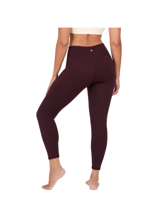 Active Women's Cold Weather High-Waist Legging, Dark Burgundy, 3X