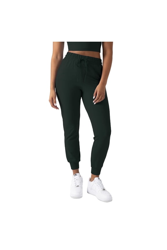 Active Women's UltraLuxe High-Waist Jogger Pant, Athleisure, Draw-String, Breathable, Pockets, Everpine, 3X, Regular