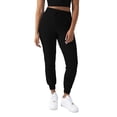 thumbnail image 1 of YITTY Active Women's UltraLuxe High-Waist Jogger Pant, Athleisure, Draw-String, Breathable, Pockets, Iconic Black, L, Regular, 1 of 6