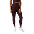 thumbnail image 1 of YITTY Active Women's UltraLuxe High-Waist Legging, Athleisure, 4-Way-Stretch, Burgundy, XXL, Short, 1 of 8