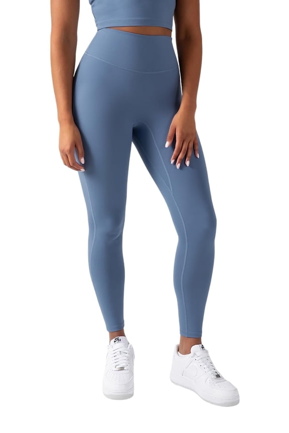 Active Women's UltraLuxe High-Waist Legging, Athleisure, 4-Way-Stretch, Elemental Blue, S, Regular