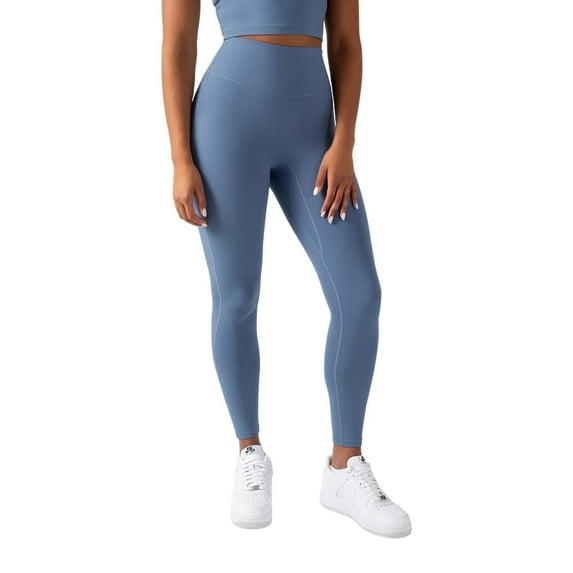 YITTY Active Women's UltraLuxe High-Waist Legging, Athleisure, 4-Way-Stretch, Elemental Blue, XL, Regular