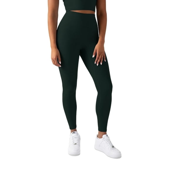 YITTY Active Women's UltraLuxe High-Waist Legging, Athleisure, 4-Way-Stretch, Everpine, S, Regular