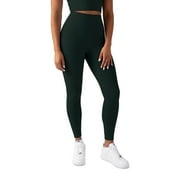 YITTY Active Women's UltraLuxe High-Waist Legging, Athleisure, 4-Way-Stretch, Everpine, S, Short