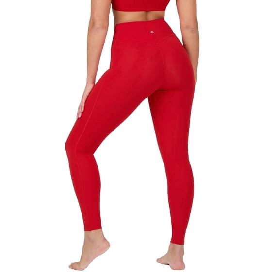YITTY Active Women's UltraLuxe High-Waist Legging, Athleisure, 4-Way-Stretch, Heated Red, 2X, Regular