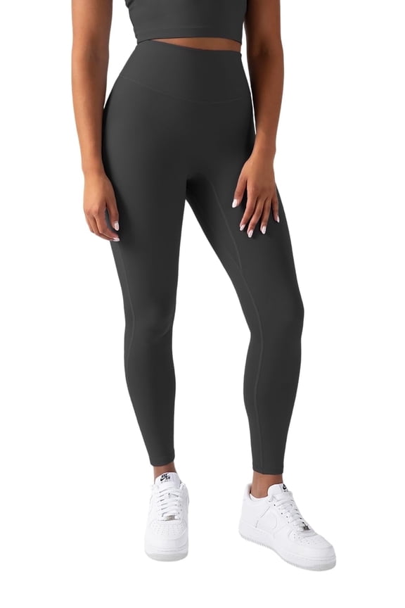 Active Women's UltraLuxe High-Waist Legging, Athleisure, 4-Way-Stretch, Onyx, XL, Short