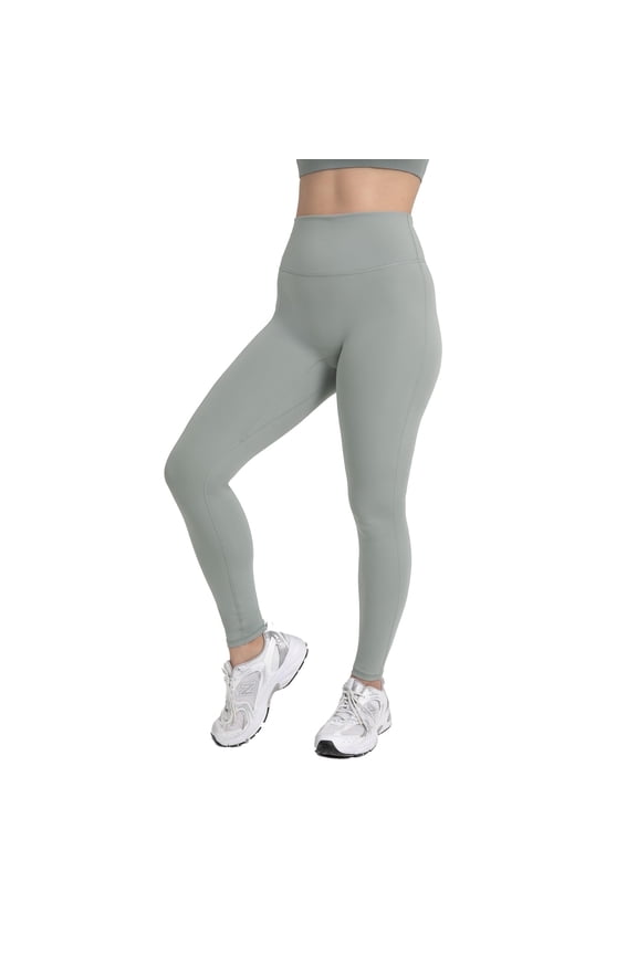 Active Women's UltraLuxe High-Waist Legging, Athleisure, 4-Way-Stretch, Sage Grey, 3X, Regular | 27" Inseam