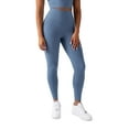 thumbnail image 1 of YITTY Active Women's UltraLuxe High-Waist No-Pocket Legging, Athleisure, 4-Way-Stretch, Elemental Blue, 4X, Regular, 1 of 8