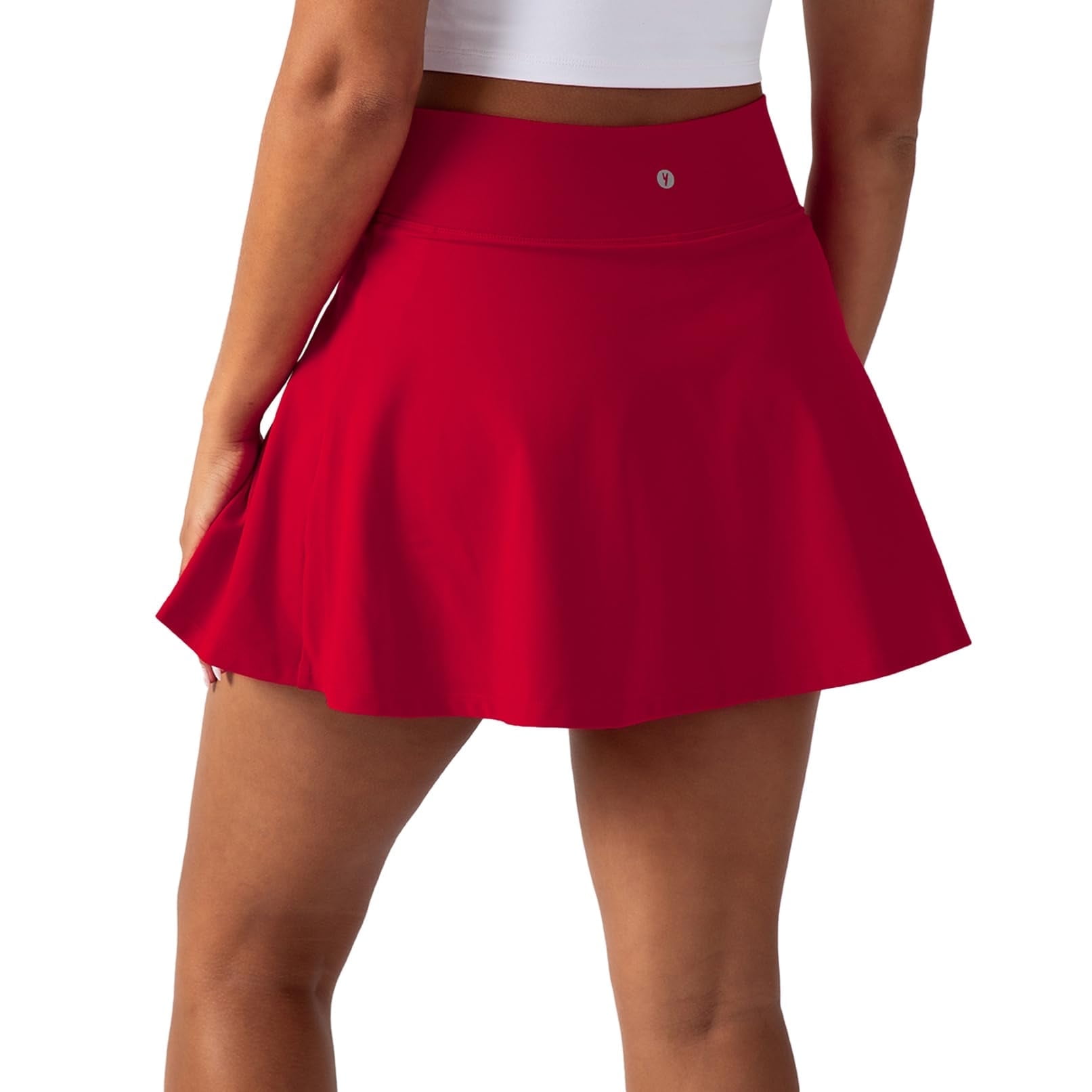 YITTY Active Women's UltraLuxe High-Waist Tennis Skirt with Built-in ...