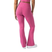 YITTY Active Women's UltraLuxe Kick Flare High Waist Legging, Athleisure, 4-Way-Stretch, Elemental Blue, XL, Short | 30" Inseam