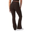 thumbnail image 1 of YITTY Active Women's UltraLuxe Kick Flare High Waist Legging, Athleisure, 4-Way-Stretch, Cacao, S, Short | 30" Inseam, 1 of 1