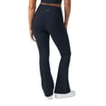 thumbnail image 1 of YITTY Active Women's UltraLuxe Kick Flare High Waist Legging, Athleisure, 4-Way-Stretch, Deep Navy, M, Short | 30" Inseam, 1 of 8
