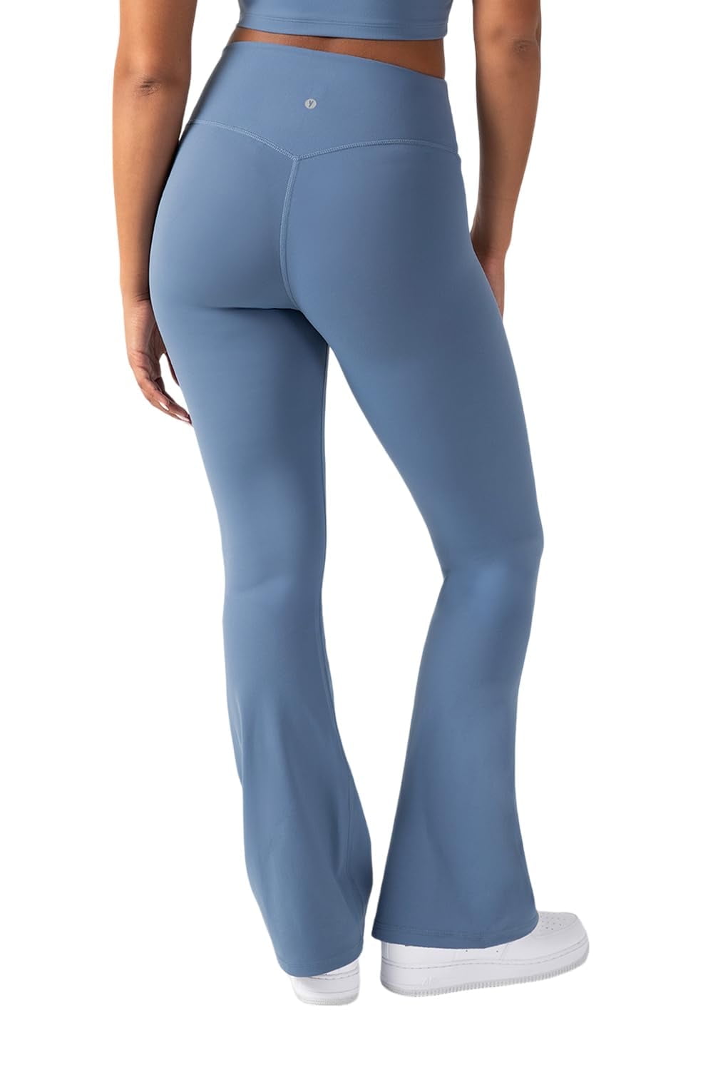 Walmart Black Friday Deals 2025 - YITTY Active Women's UltraLuxe Kick Flare High Waist Legging, Athleisure, 4-Way-Stretch, Elemental Blue, XL, Short | 30" Inseam