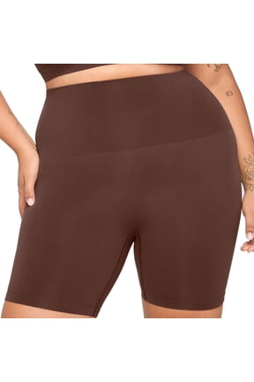 Nearly Naked Shaping High Waist Short, Brown, XL/XXL