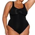 thumbnail image 1 of YITTY Nearly Naked Shaping Thong Bodysuit, Black, XL/XXL, 1 of 7
