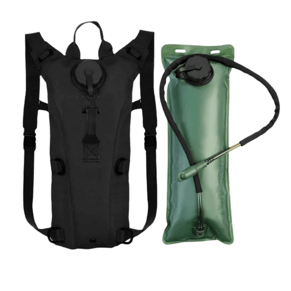 YITUMU 3L Water Bladder Bag Hydration Backpack Bag, for Sport Hiking Camping Cycling Outdoor, Black