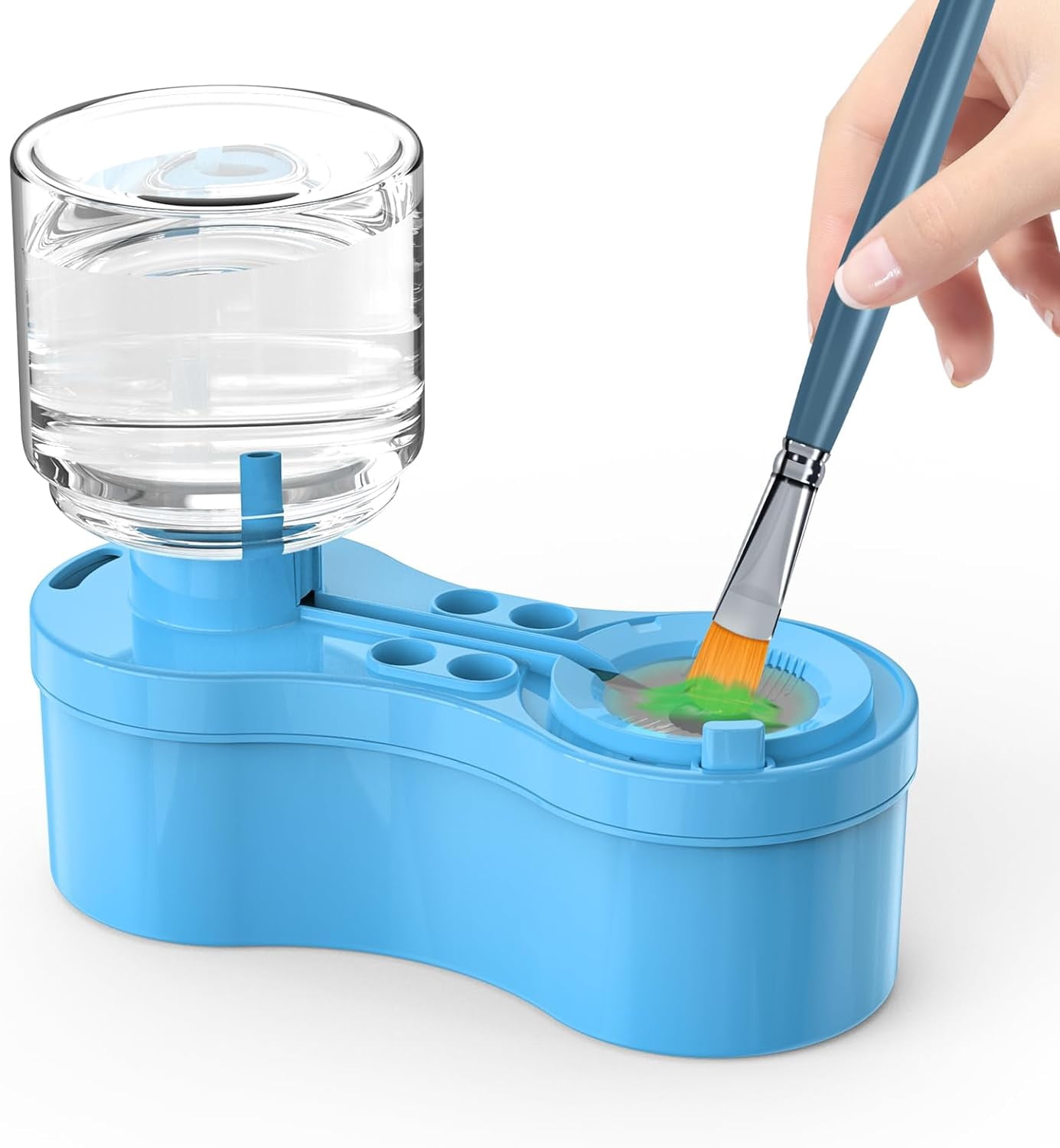 YITUMU Watercolor Art Brush Rinser with Drain Cleaner Rinse Cup ...