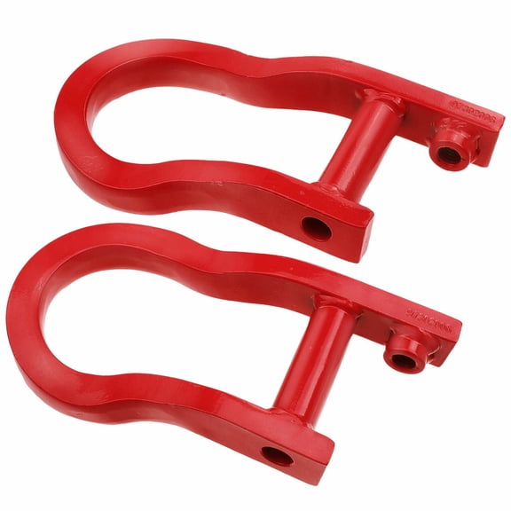 YIUIY 1 Set (2) Red Tow Hooks for Chevy Silverado GMC Sierra 1500 2007-2019 84192871