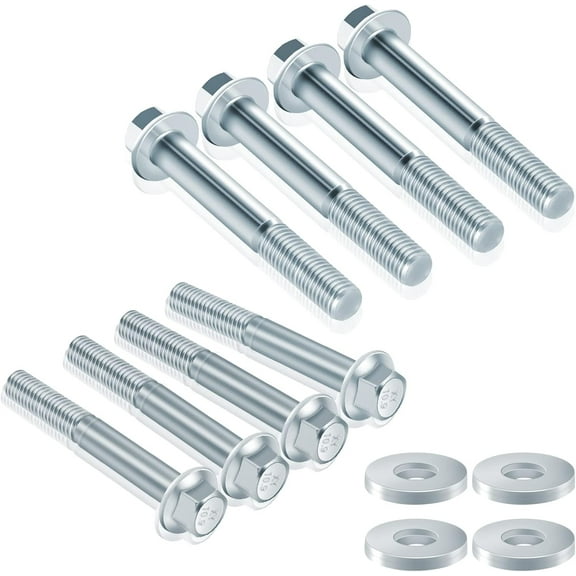 YIUIY 12 PCS M10-1.5 Engine Stand Bolt Kit Stand Bolt Flange Compatible with LSX LS LS1 4.8L 5.3L 6.0L 6.2L LR4 LQ4 LS6 LQ9 L33 LS2 LH6 L92 L76 LY2 LY5 LY6 LC9 LFA LH8 LMG