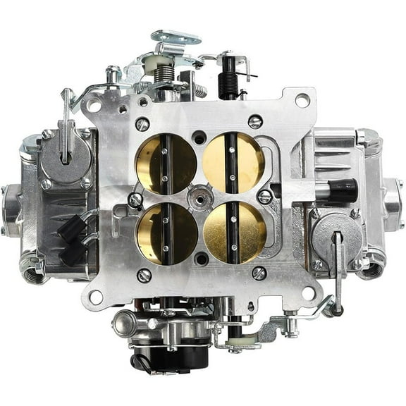 YIUIY 4 Barrel For 650 CFM Holley Brawler Double-Pumper Carburetor Electric Choke