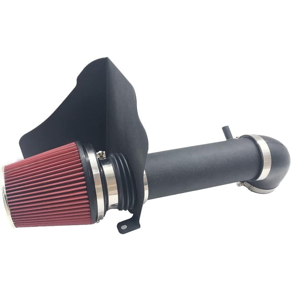 YIUIY 4" Cold Air Intake Kit & Heat Shield for 2005-10 Dodge Chrysler HEMI 5.7/6.1L V8