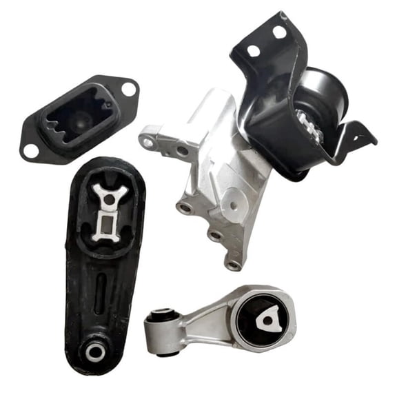 YIUIY 4Pcs Auto Engine Motor w/Trans Mount Set For 2011-2019 Nissan Juke/Sentra 1.8L